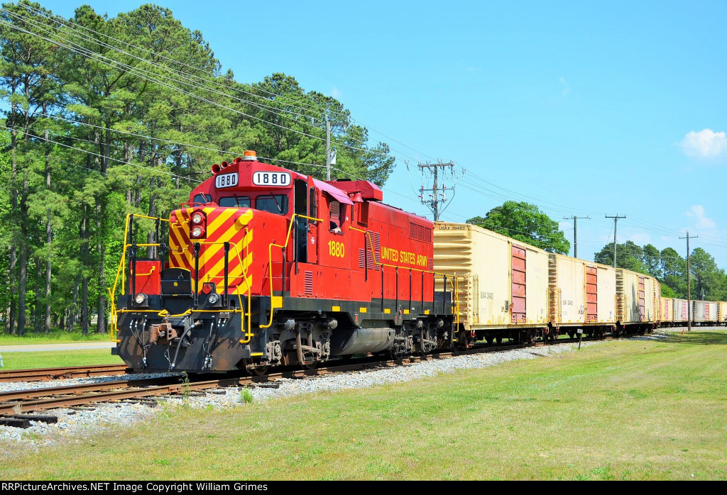 Departing Hanks Yard entering the Mulberry Island Division